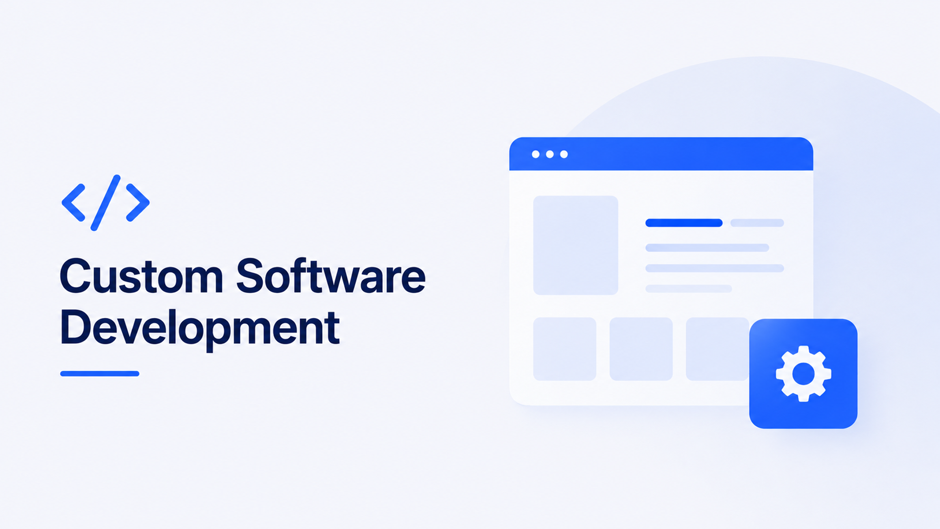 Custom Software Development Services